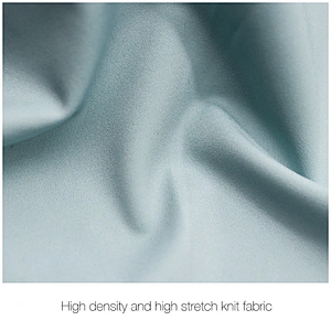 High guage and high stretch nylon spandex free cut interlock fabric