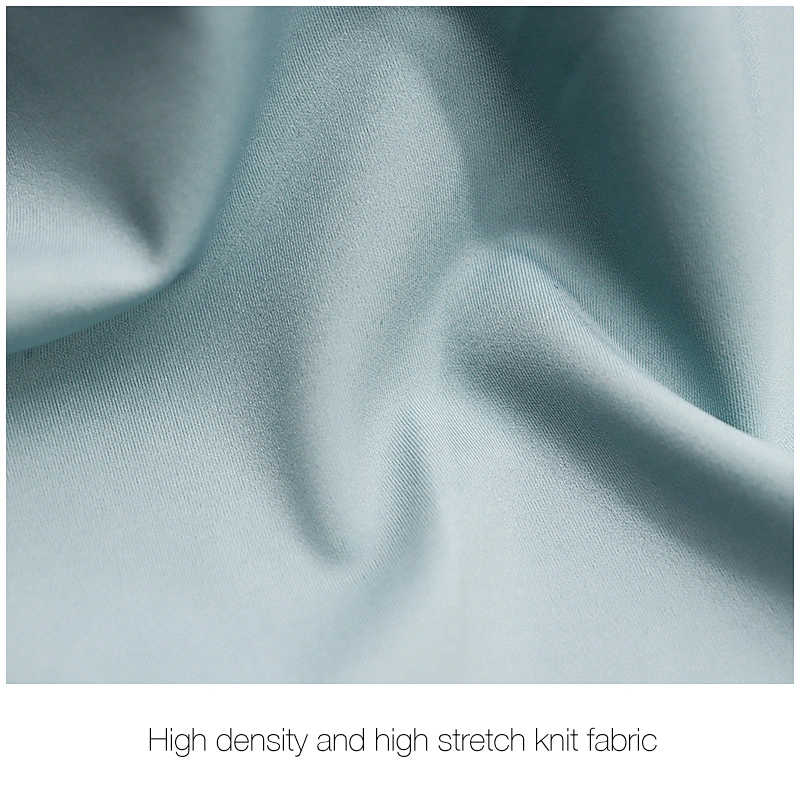 High guage and high stretch nylon spandex free cut interlock fabric